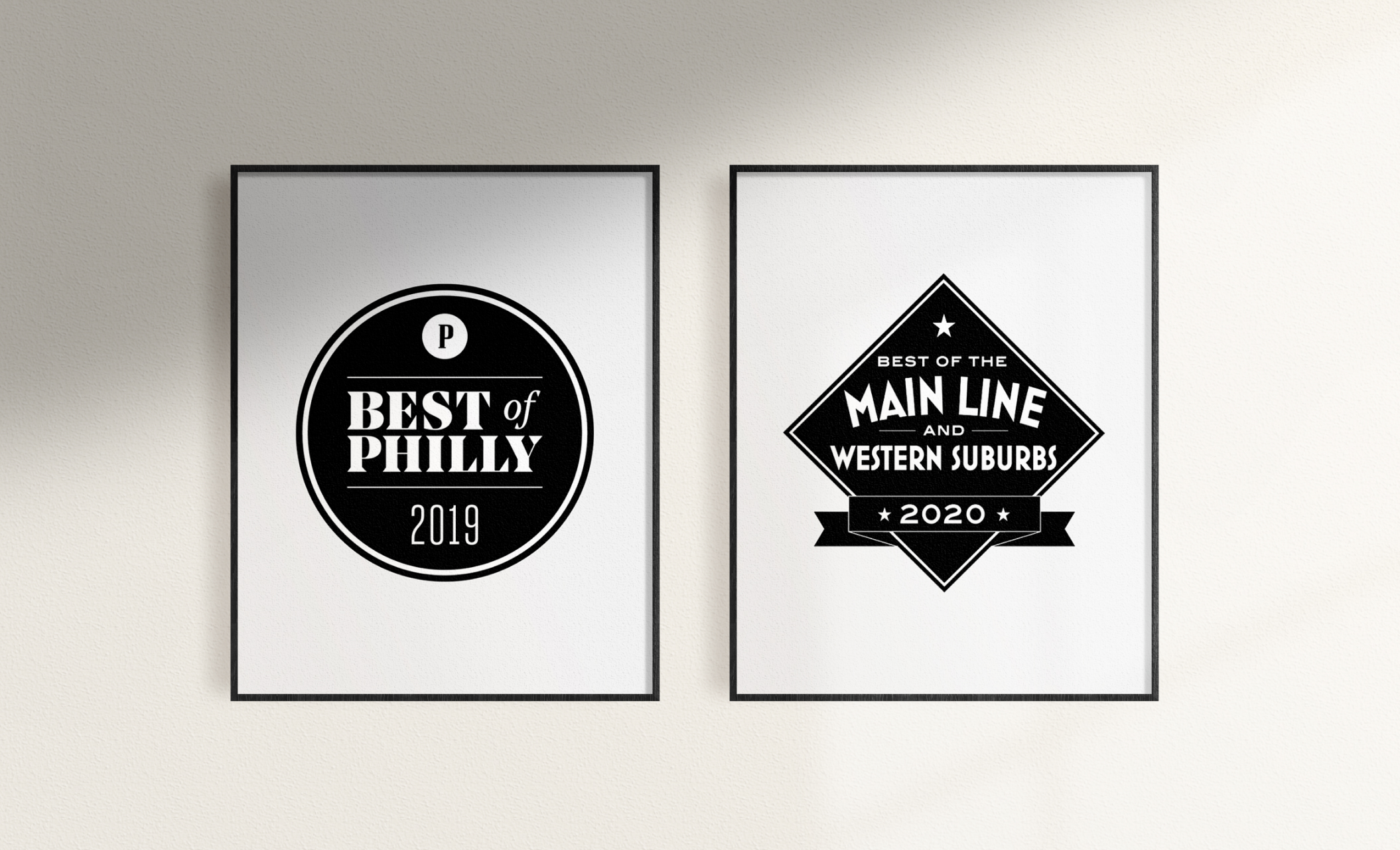 Awards for Best of Philly and Best of the Main Line and Western Suburbs