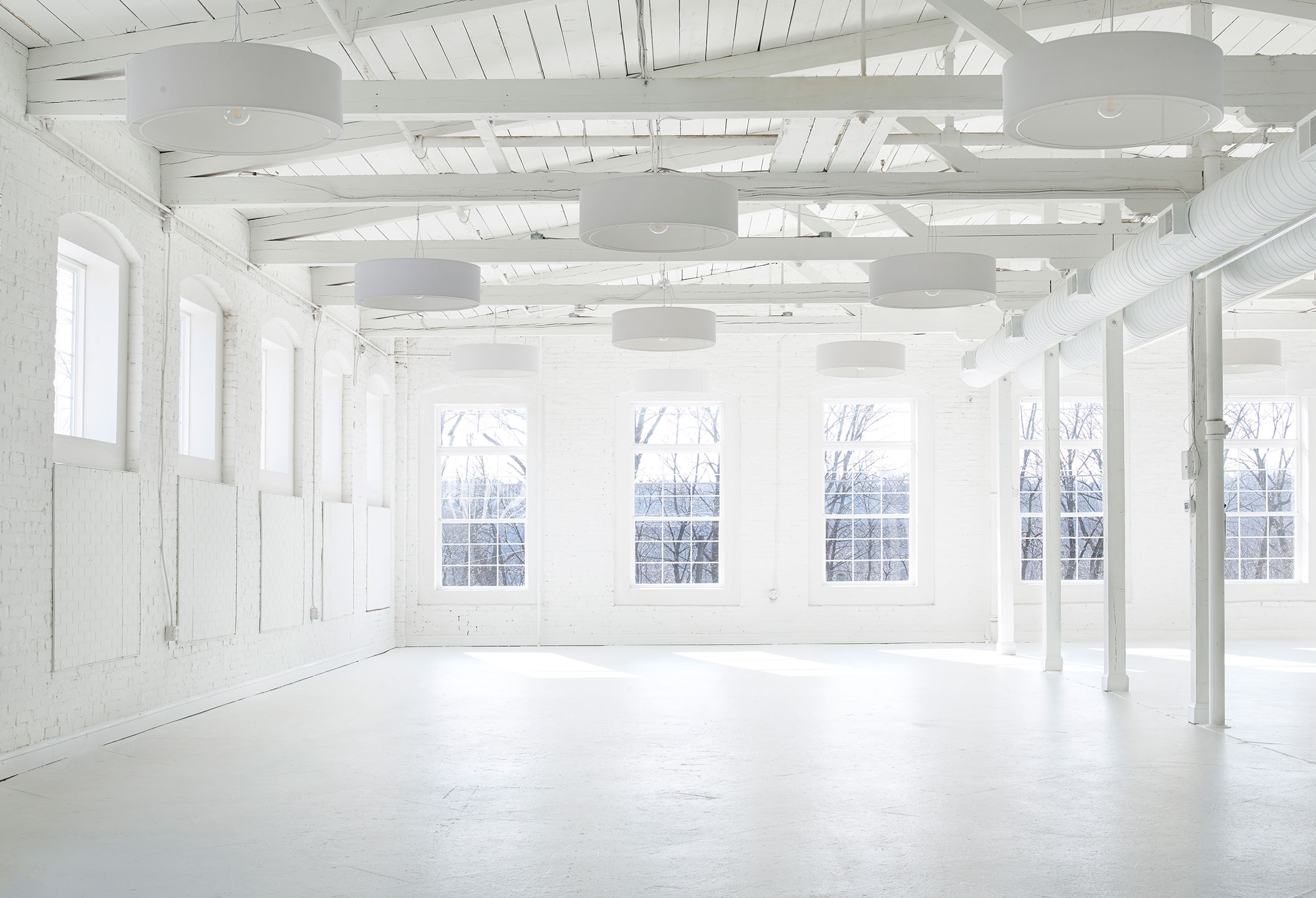 Our all-white Gallery studio