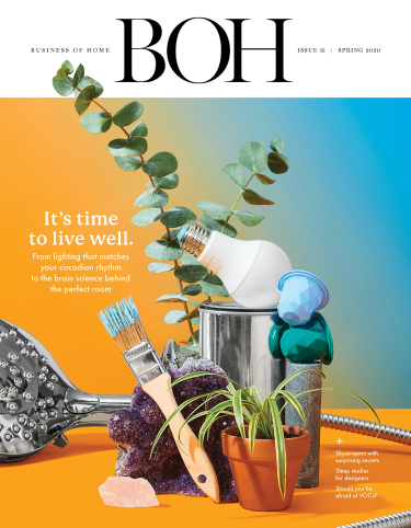 Cover of Business of Home magazine