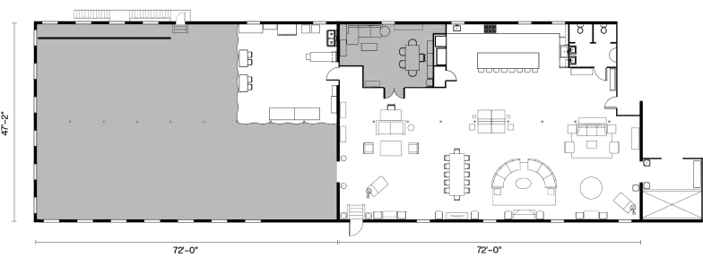 Floorplan of Loft Event