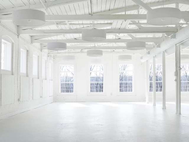 Our all-white Gallery studio